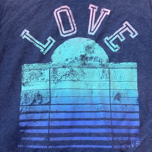 Victoria’s Secret Classic Zip Hoodie Jacket Ombre Glitter Love L - Picture 4 of 9